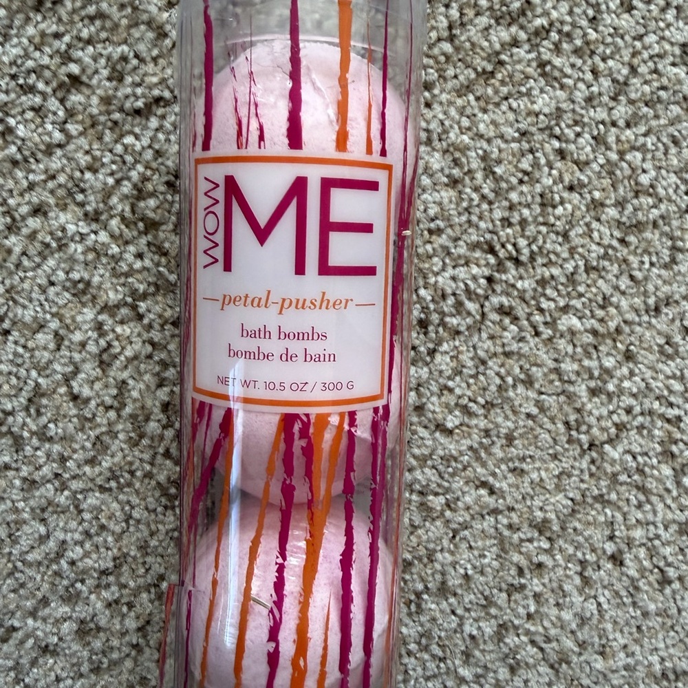 Petal-Pusher Bath Bombs - Pink